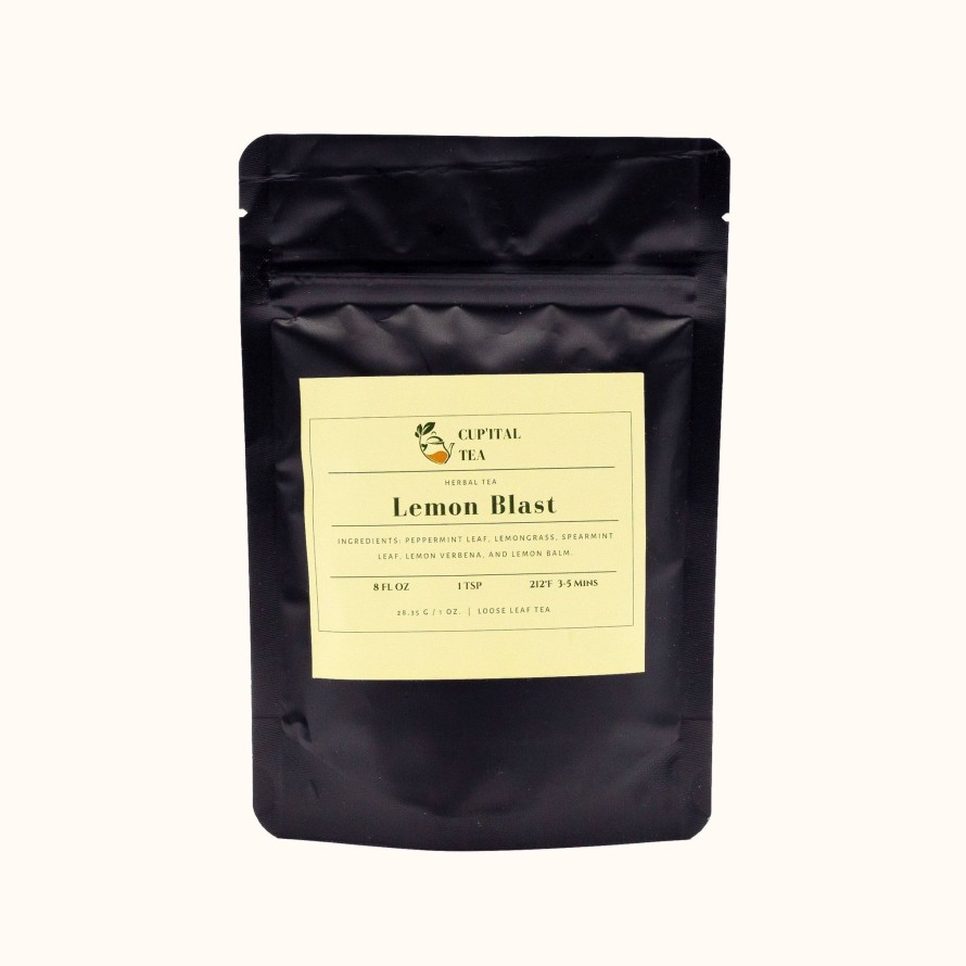 Tea Shop Cup'ital Tea Herbal | Lemon Blast