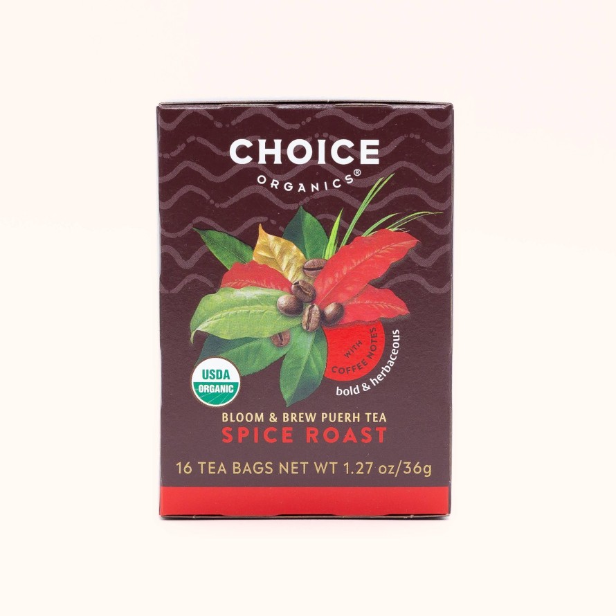 Tea Shop Choice Organics Sachet + Bagged | Organic Spice Roast Tea