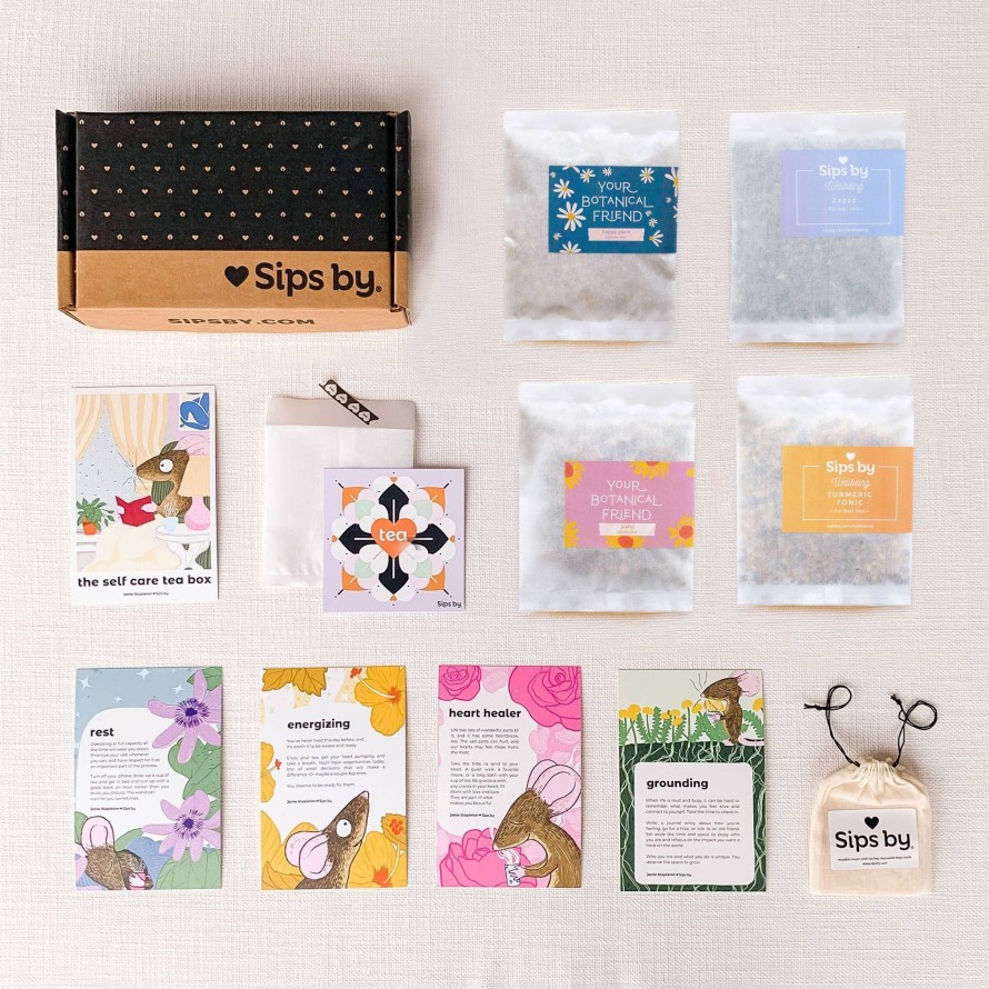 Tea Shop Sips by Discovery Tea Kits | Self Care Tea Box