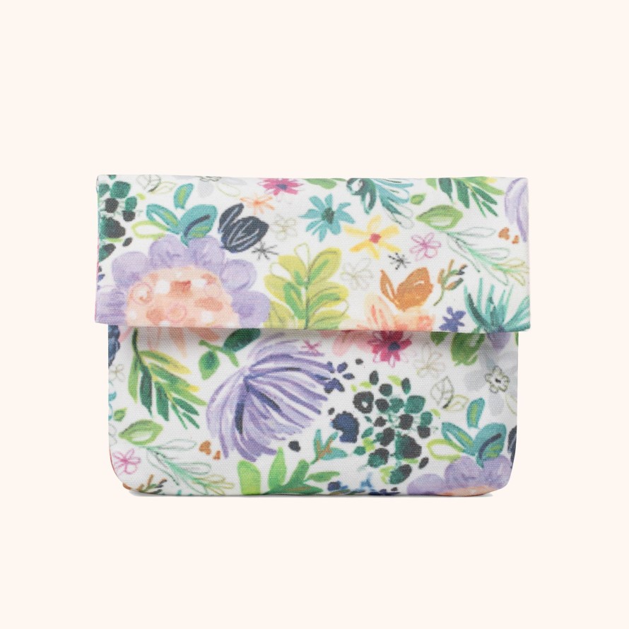 Teaware Tea Fiori | Floral Printed Travel Clutch