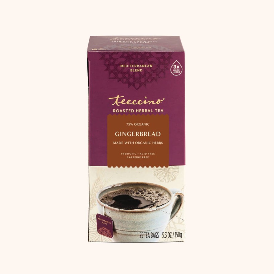 Tea Shop Teeccino Herbal | Gingerbread Roasted Herbal Tea