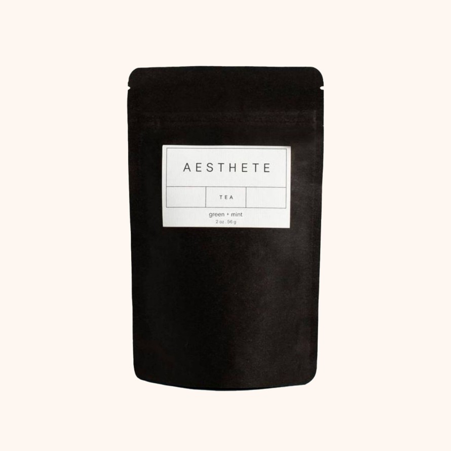 Tea Shop Aesthete Tea Loose Leaf | Green + Mint