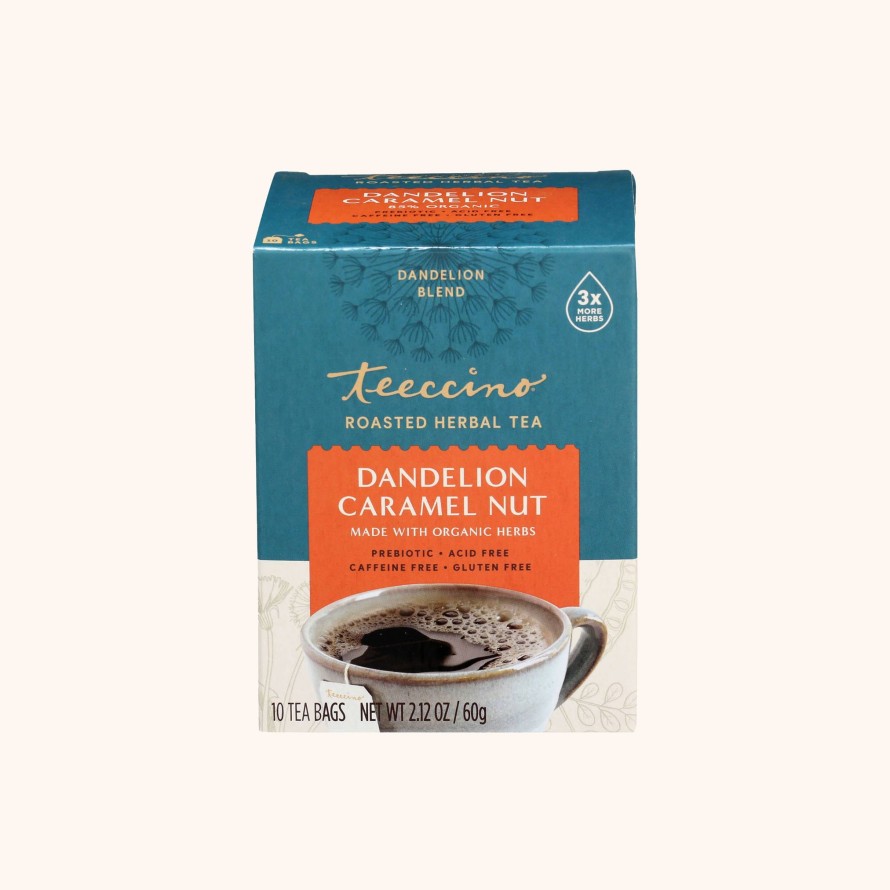 Tea Shop Teeccino Herbal | Dandelion Caramel Nut