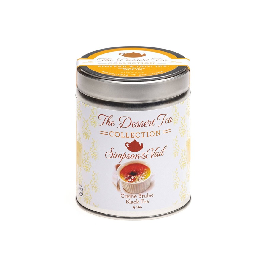 Tea Shop Simpson & Vail Loose Leaf | Creme Brulee Black Tea